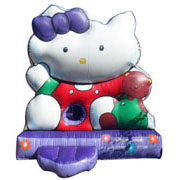 inflatable Hello Kitty castle